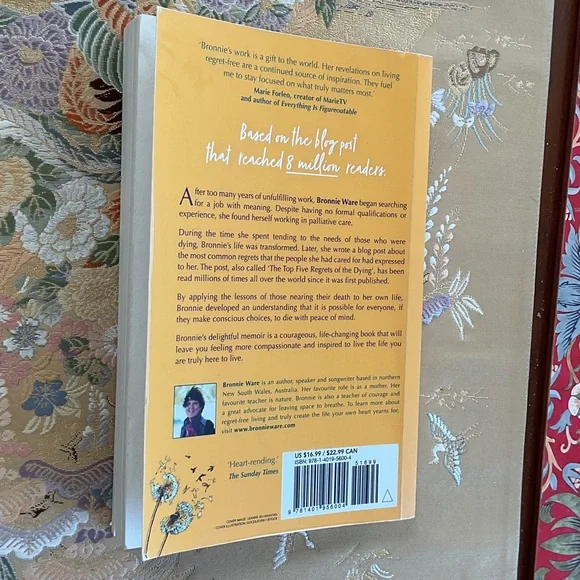 The Top Five Regrets of the Dying Book - Picture 2 of 2